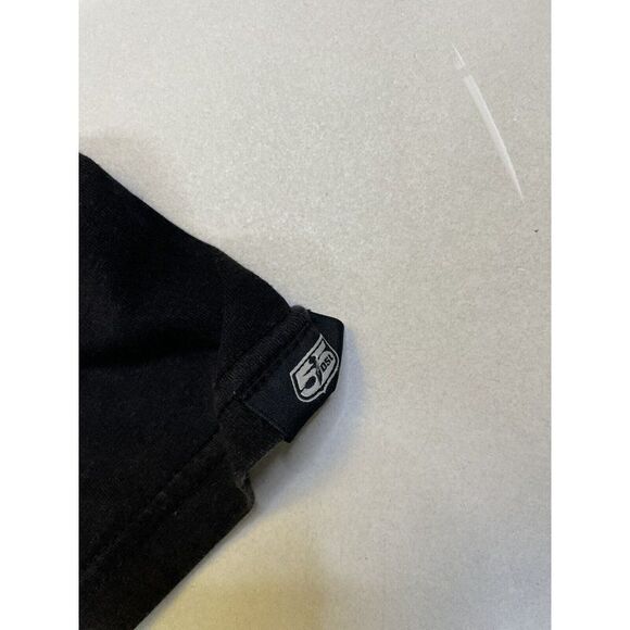 55DSL Diesel Neon Graphic T-shirt Women Medium Black Short Sleeve - Picture 3 of 6